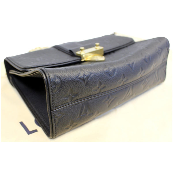 LOUIS VUITTON Saint Sulpice PM Empreinte Leather Crossbody Bag Noir-US