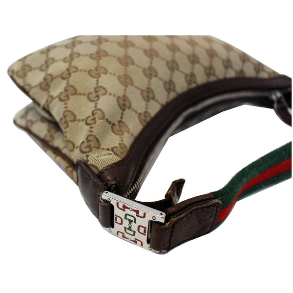 GUCCI GG Canvas Horsebit Hobo Bag Beige-US