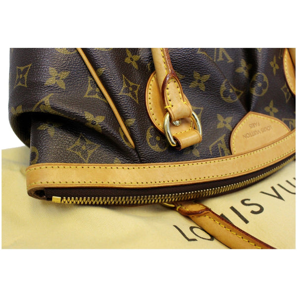 LOUIS VUITTON Tivoli PM Monogram Canvas Shoulder Bag Brown
