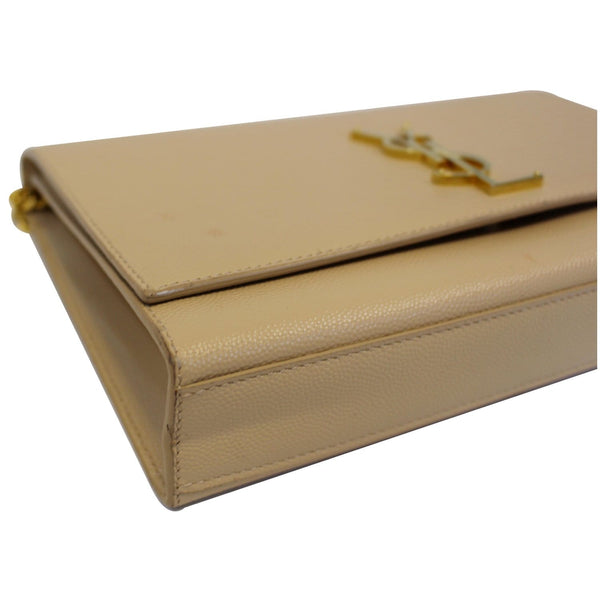 YVES SAINT LAURENT Kate Medium Leather Crossbody Bag Beige