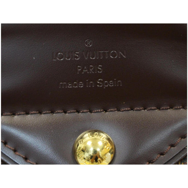 leather crafted Louis Vuitton Sistina GM bag