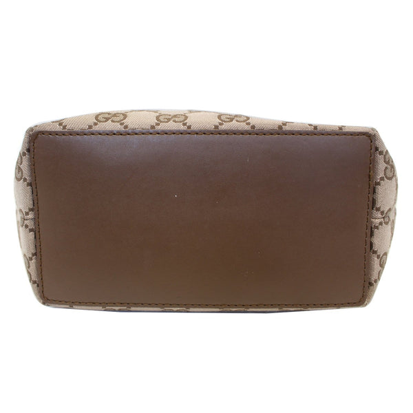 Gucci GG Canvas Tote Bag Brown - Gucci Handbags - back view