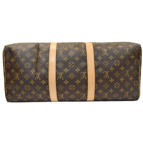 Louis Vuitton Keepall 45 Monogram Canvas Travel Bag - bottom