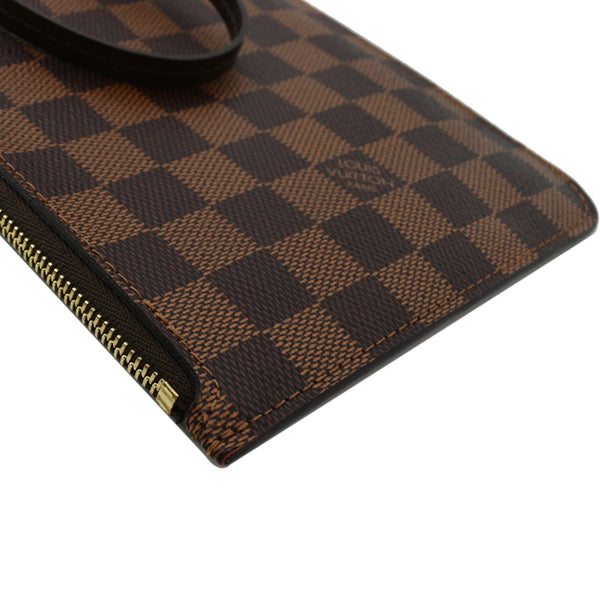 Louis Vuitton Neverfull MM Damier Ebene Pochette Pouch