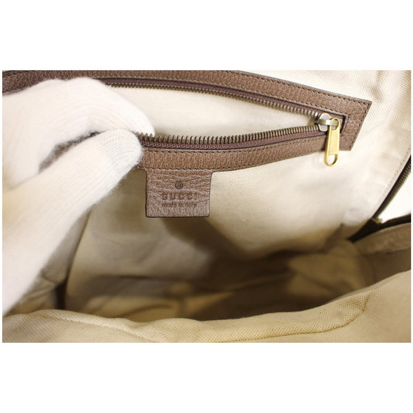 GUCCI Ophidia GG Medium Supreme Canvas Backpack Beige 547967