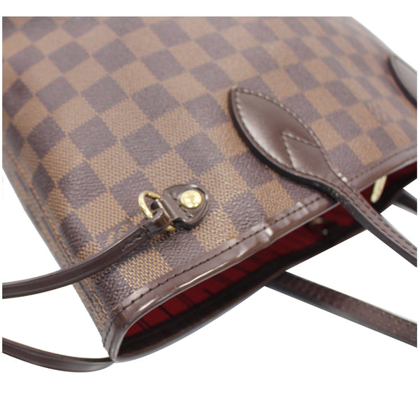 used Louis Vuitton Neverfull PM Damier Ebene Tote Bag