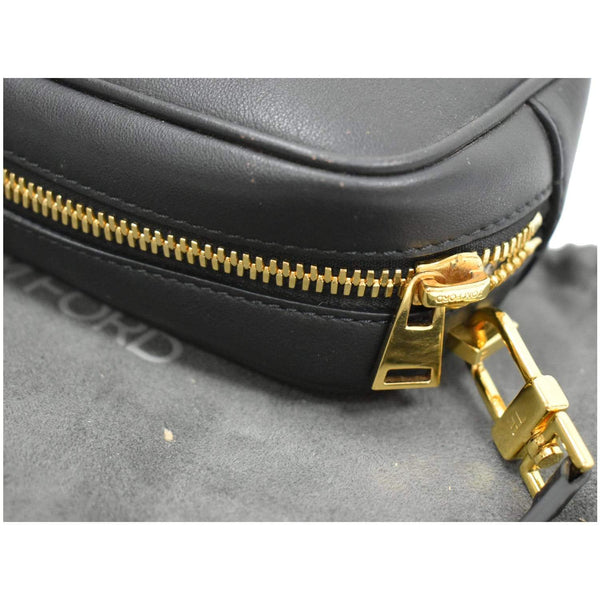 Preloved Tom Ford Leather Camera Crossbody Bag - black preview
