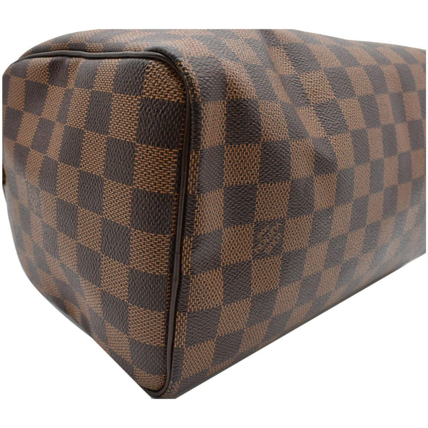 LOUIS VUITTON Speedy 25 Damier Ebene Shoulder Bag Brown