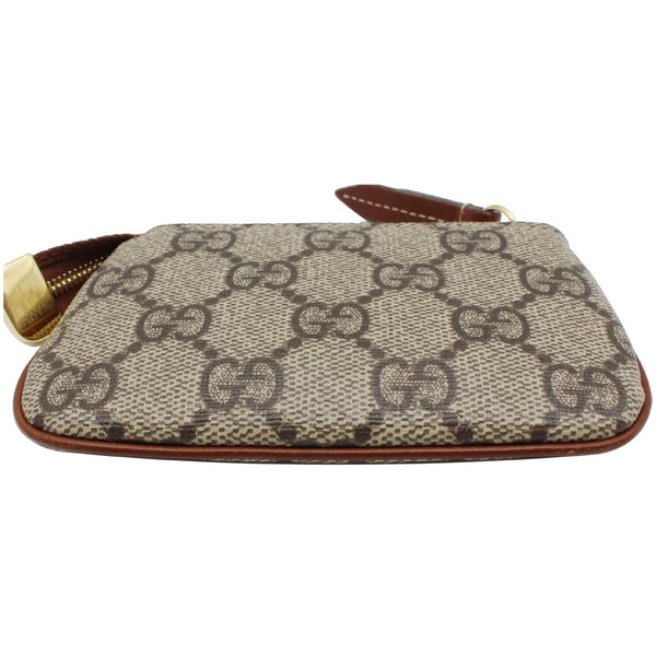 Gucci GG Supreme Monogram Key Case Beige - Dallas Handbags