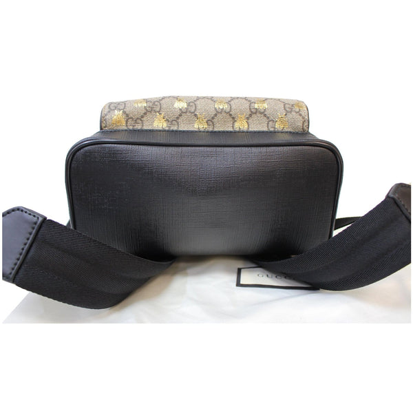 GUCCI Bees Small Day GG Supreme Monogram Backpack Bag Beige 427042