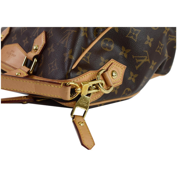 LOUIS VUITTON Retiro PM Monogram Canvas Shoulder Bag Brown