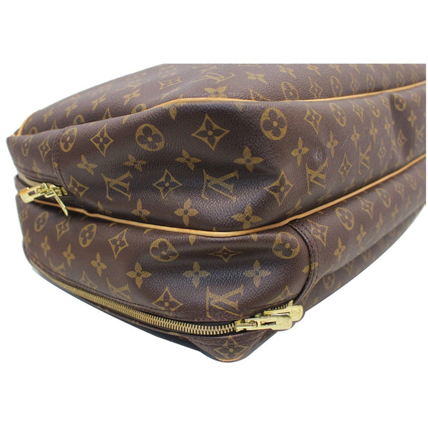 LOUIS VUITTON Alize 24 Heures Soft Suitcase Bag Brown