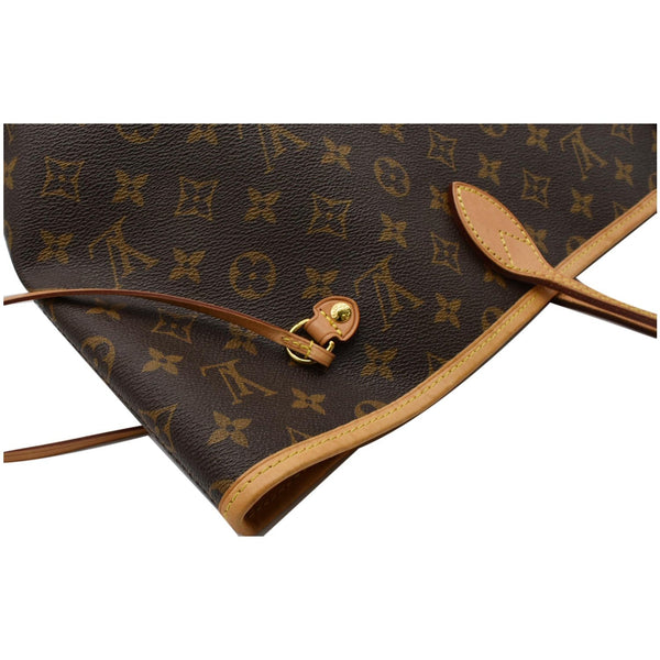 LOUIS VUITTON Neverfull GM Monogram Canvas Tote Bag Brown