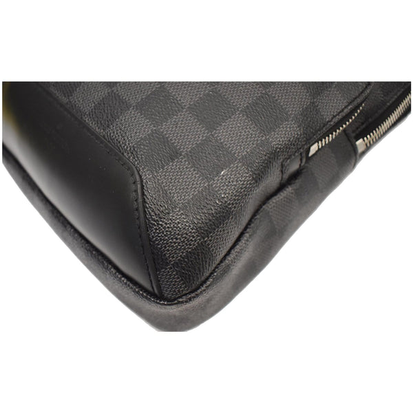 Louis Vuitton Avenue Sling Damier Graphite Crossbody Bag - bottom view | DDH