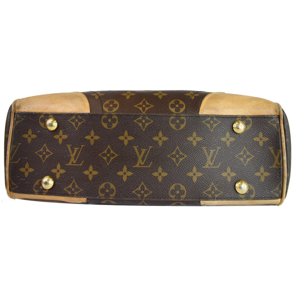 Louis Vuitton Beverly MM Monogram Canvas Shoulder Bag - lv logos base