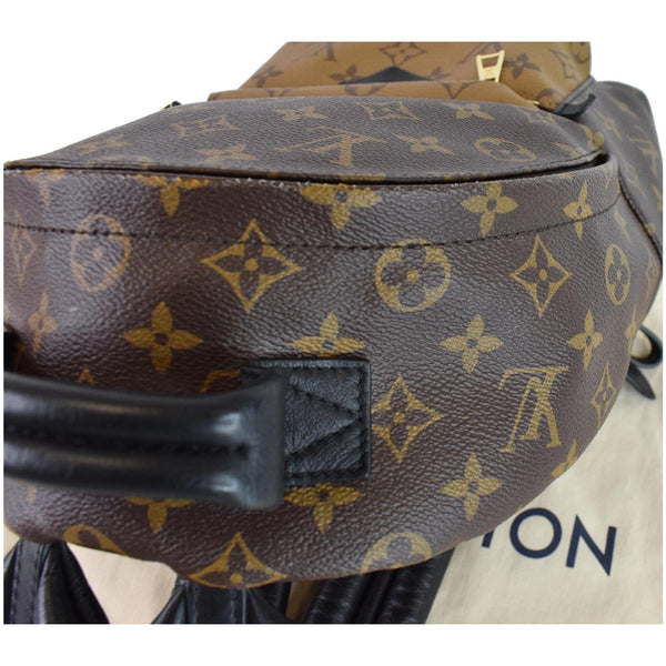 Lv Palm Springs PM Monogram Canvas Backpack side view
