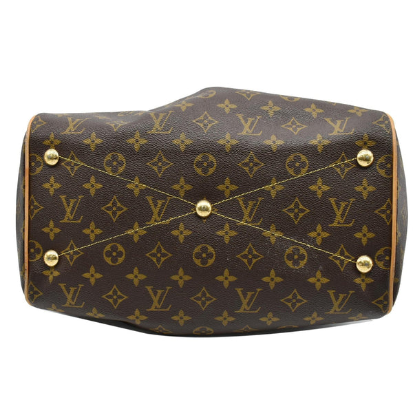 LOUIS VUITTON Tivoli GM Monogram Canvas Shoulder Bag Brown