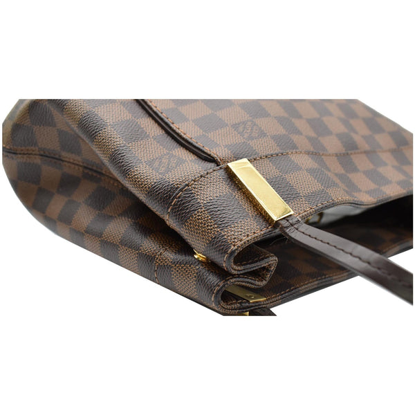 LOUIS VUITTON Marylebone PM Damier Ebene Shoulder Bag Brown