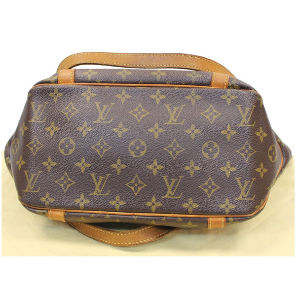 LOUIS VUITTON Sac Shopping Monogram Canvas Tote Bag Brown