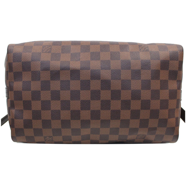 Louis Vuitton Speedy 30 Damier Ebene Shoulder Bag Bottom