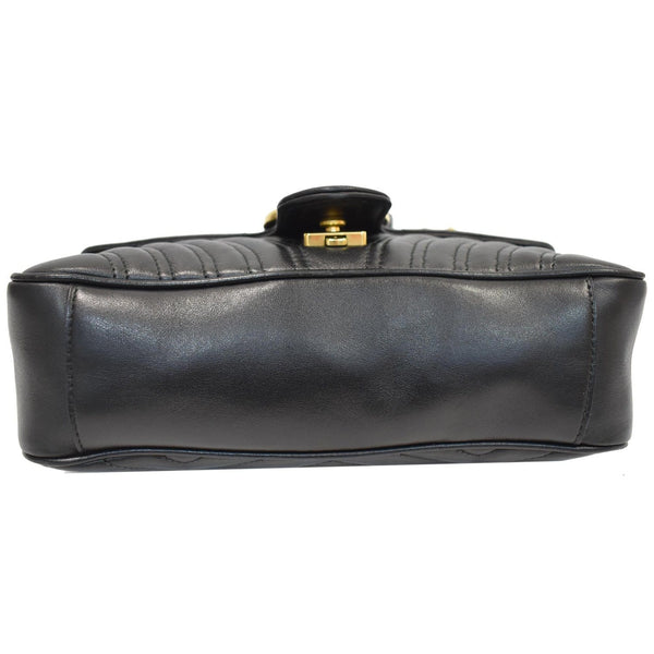 Gucci GG Marmont Small Crossbody Bag - Bottom backside | DDH