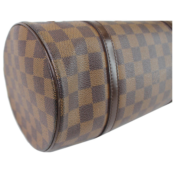 Louis Vuitton Papillon 30 Damier Ebene Shoulder Bag - brown checks