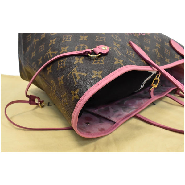 LOUIS VUITTON Neverfull GM Limited Edition Monogram Ikat Tote Bag Rose Velours
