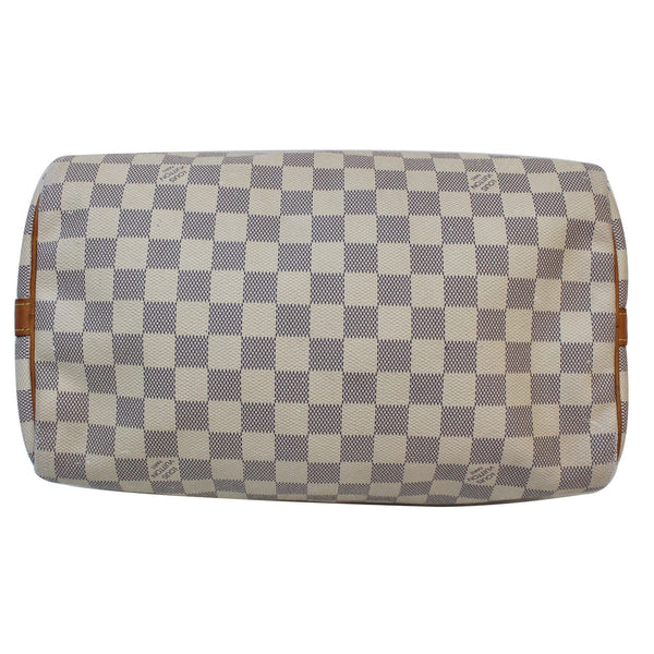checkered base Louis Vuitton Speedy 30 Bandouliere Bag