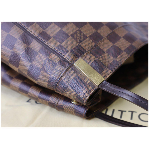 Louis Vuitton Marylebone PM Damier Ebene Satchel Bag focused view