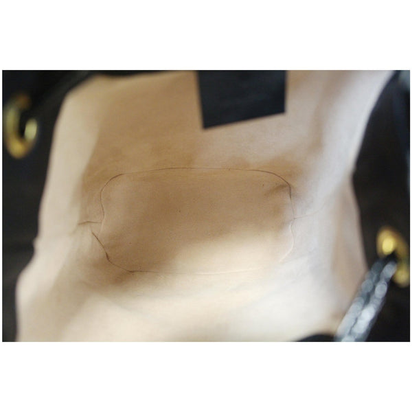 Gucci Ophidia Mini Textured Leather Suede Bucket interior