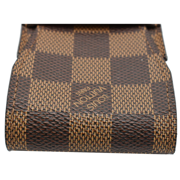 LOUIS VUITTON Etui Damier Ebene Cigarette Case Brown