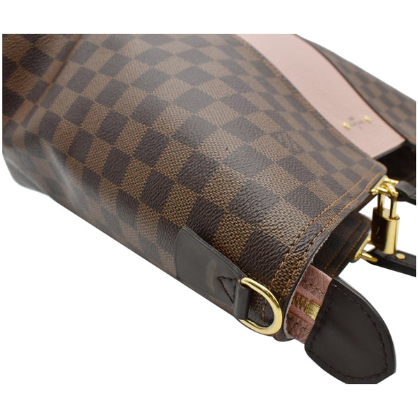 LOUIS VUITTON Jersey Damier Ebene Shoulder Bag Magnolia