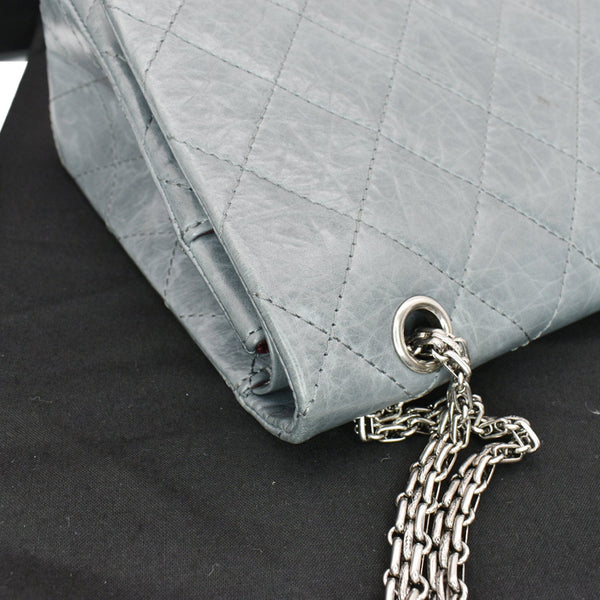 Chanel 50th Anniversary 2.55 Reissue 228 Shoulder Bag Grey