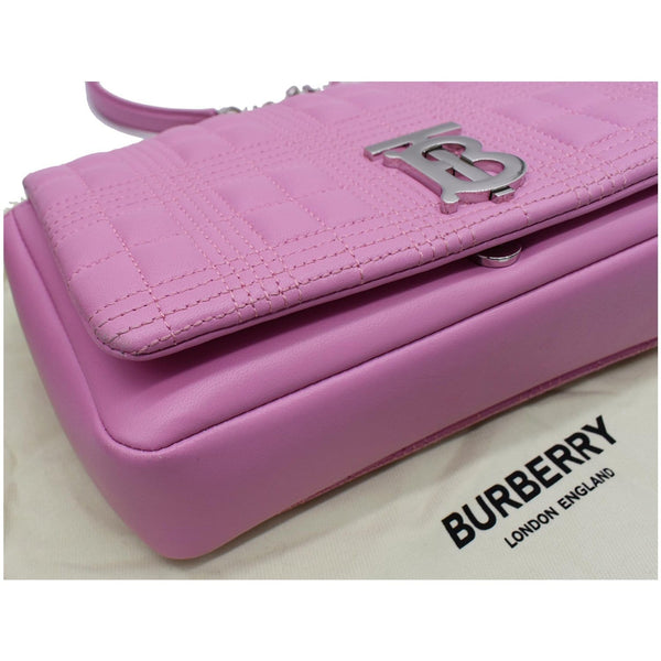 Burberry Small Lola Quilted Lambskin Crossbody Bag