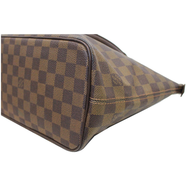 Louis Vuitton Saleya PM Damier Ebene Tote Shoulder Bag - corner