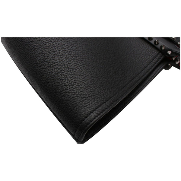 CHRISTIAN LOUBOUTIN Cabata Small Empire Paris Leather Tote Bag Black