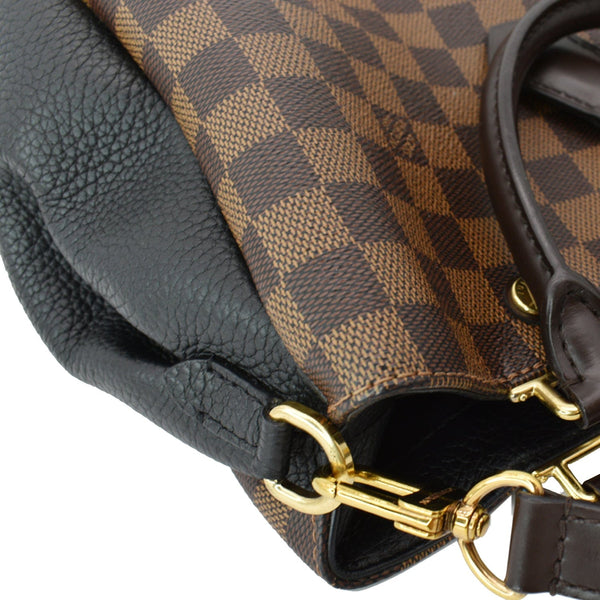 LOUIS VUITTON Brittany Damier Ebene Shoulder Bag Brown