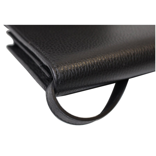 Gucci Textured Leather Swing Bag - close view