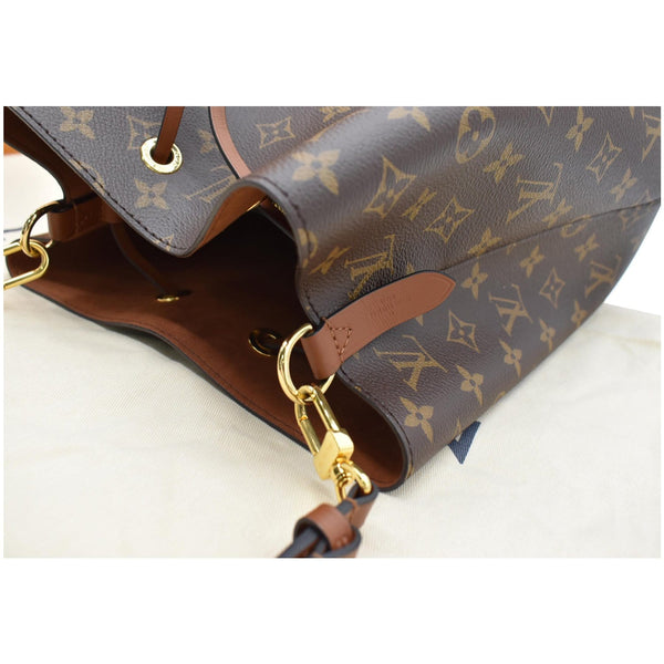 LOUIS VUITTON NeoNoe Monogram Canvas Crossbody Bag Caramel