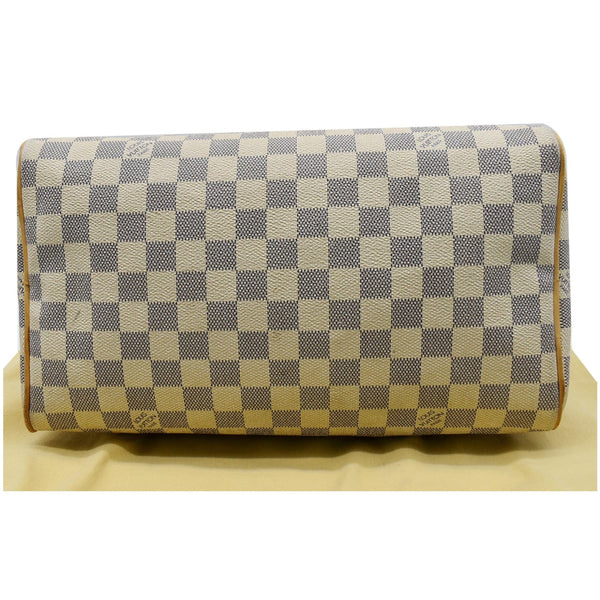 LOUIS VUITTON Speedy 30 Damier Azur Satchel Bag White - Sold