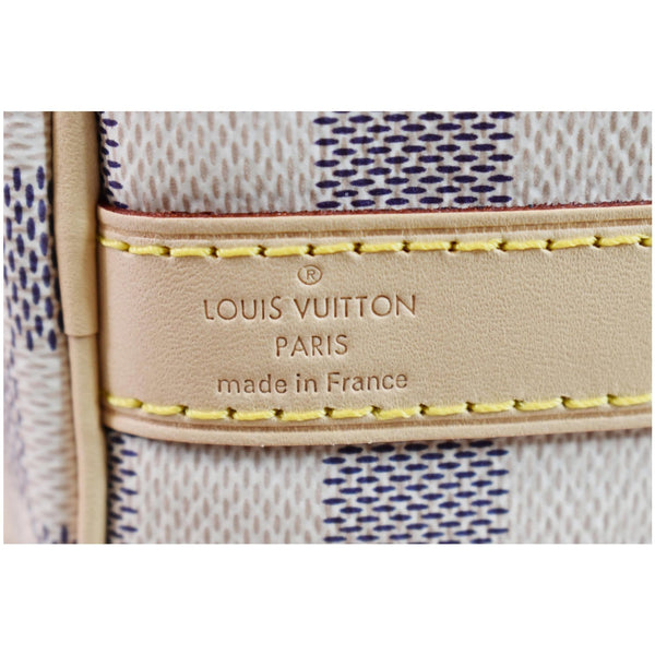 Louis Vuitton Speedy 25 Bandouliere Damier Azur Bag - made in France