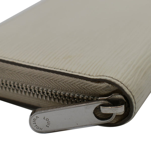 LOUIS VUITTON Epi Leather Zippy Wallet Ivory