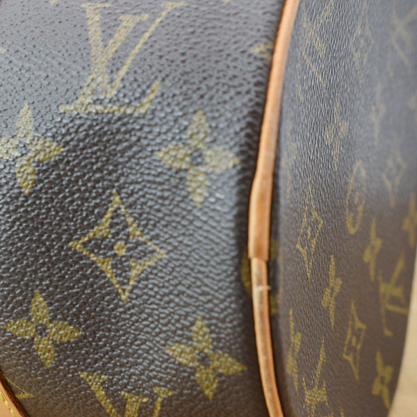 LOUIS VUITTON Papillon 30 Monogram Canvas Satchel Bag Brown