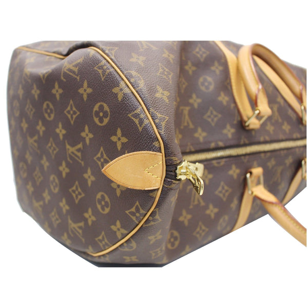 Louis Vuitton Keepall 55 Monogram Canvas Bag Corner