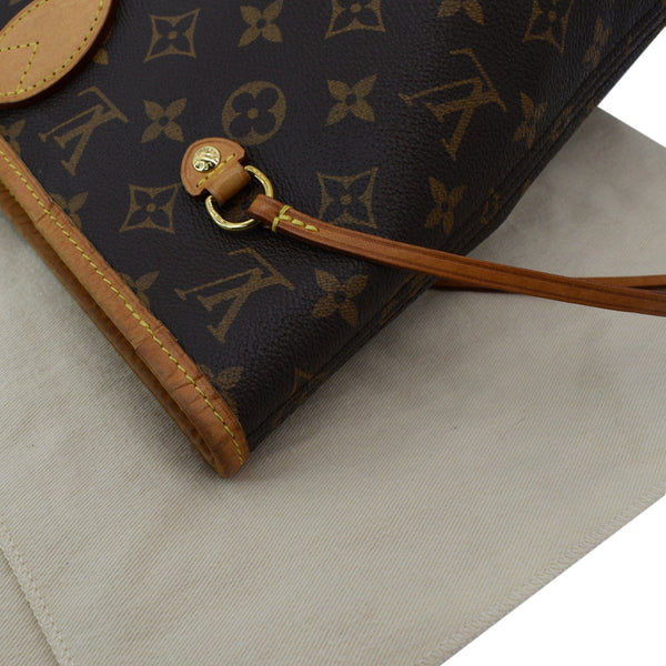 LOUIS VUITTON Neverfull MM Monogram Canvas Shoulder Bag Brown - New Year Deals