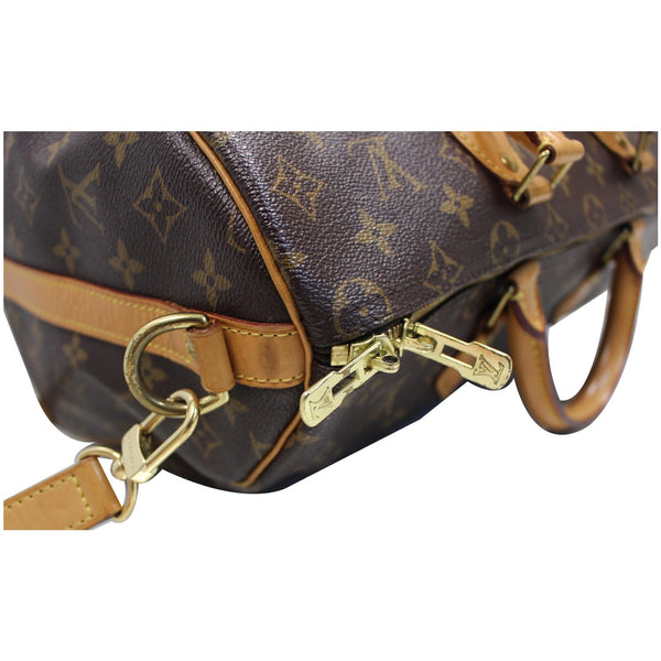 focused lv Speedy 35 Bandouliere Monogram Canvas Bag