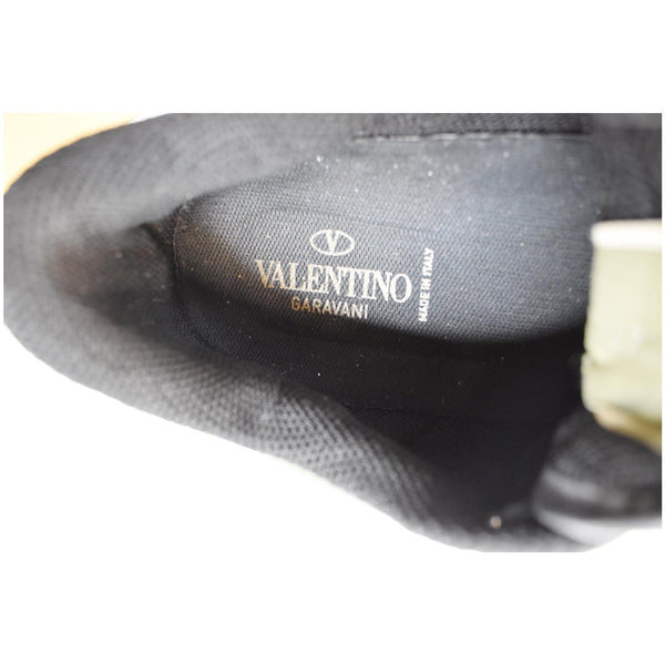 VALENTINO Garavani Rockrunner Camouflage-Print Leather Sneakers Multi US 8.5