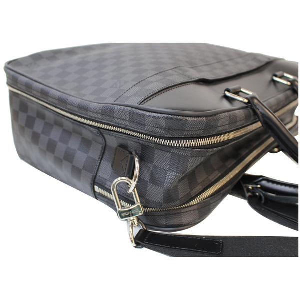 Louis Vuitton Overnight Damier Graphite Bag Zip Closure