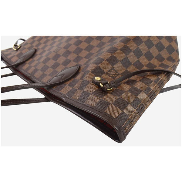 Louis Vuitton Neverfull MM Damier Ebene Tote Handbag side preview