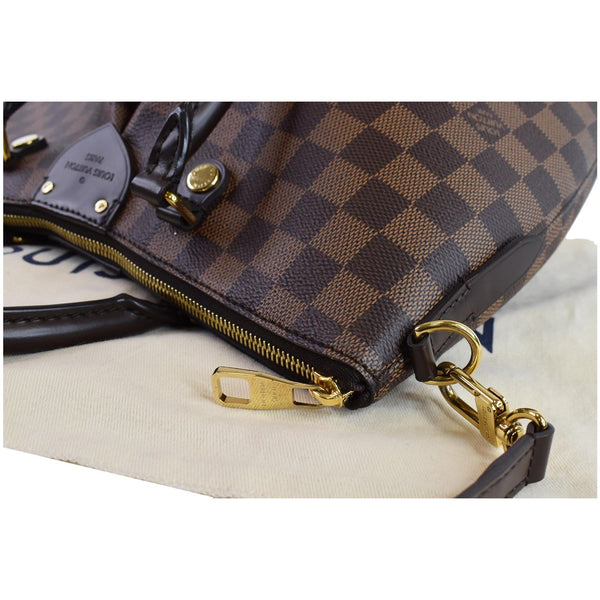 LOUIS VUITTON Siena PM Damier Ebene Shoulder Bag Brown
